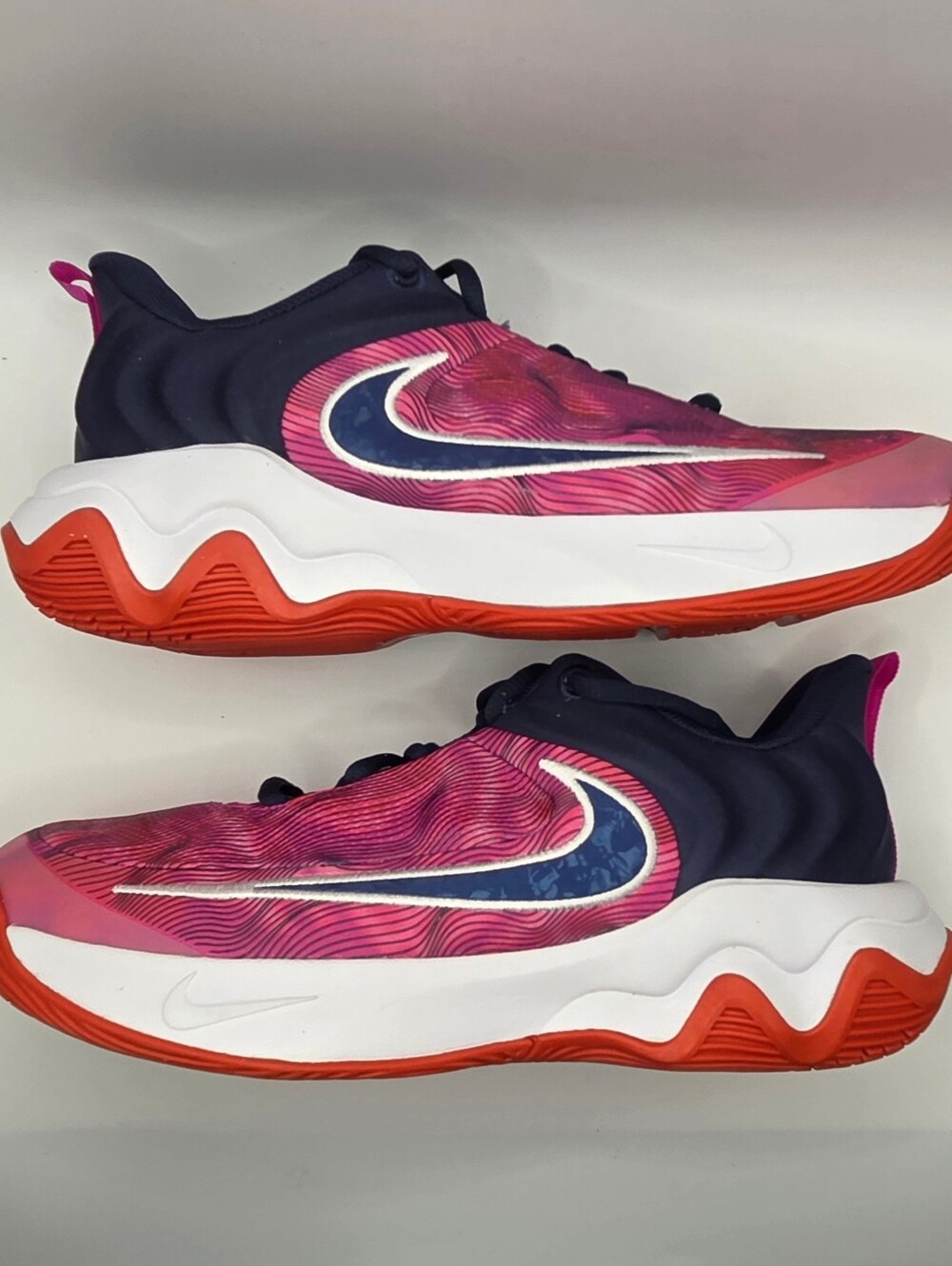 Nike Giannis Immortality 4 SE Youth 6 And Womens 7.5 Pink/navy/orange